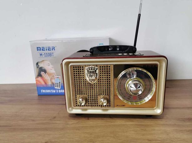 Retro Radio Meier M-110BT USB/SD Bluetooh