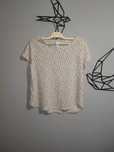 Koszulka w kropki H&M Basic XS