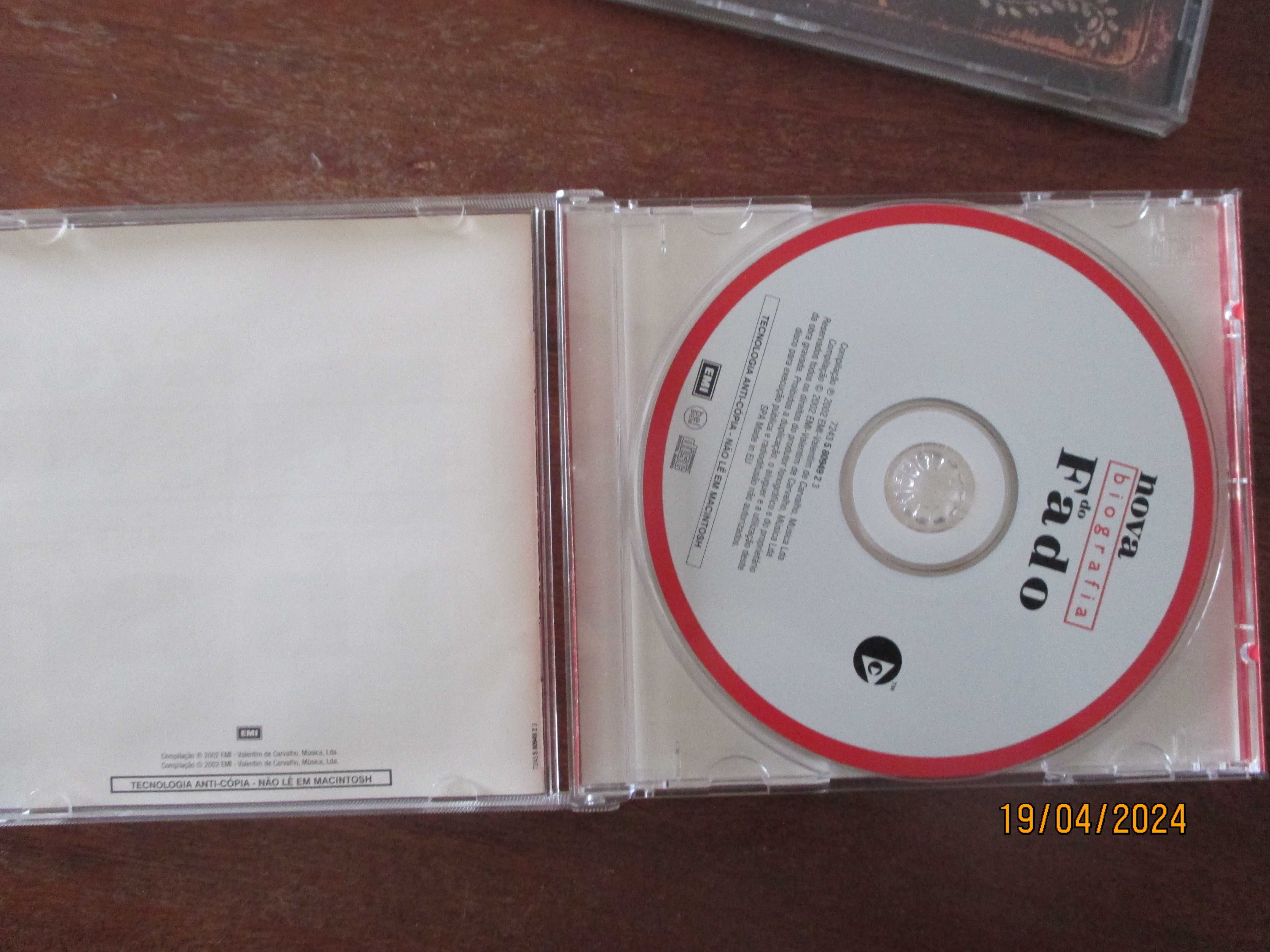 3 cd's sobre o Fado