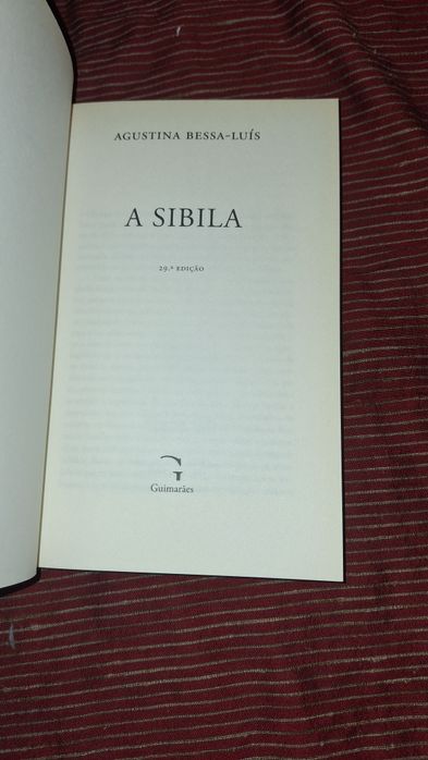 Agustina Bessa-Luis A Sibila