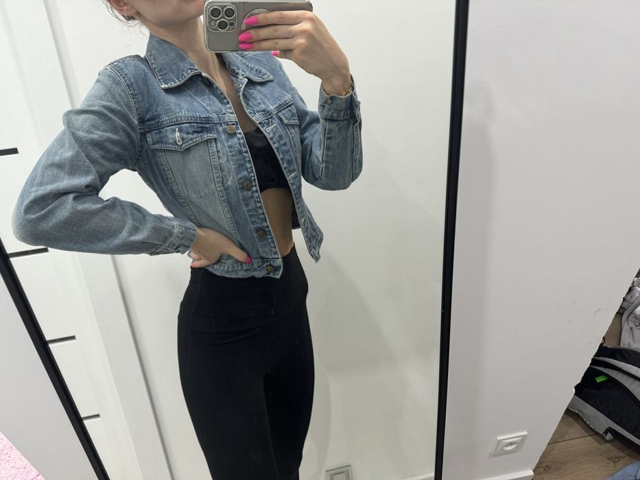 Kurtka katana jeansowa