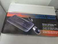 Teclado com rato sem fios novo