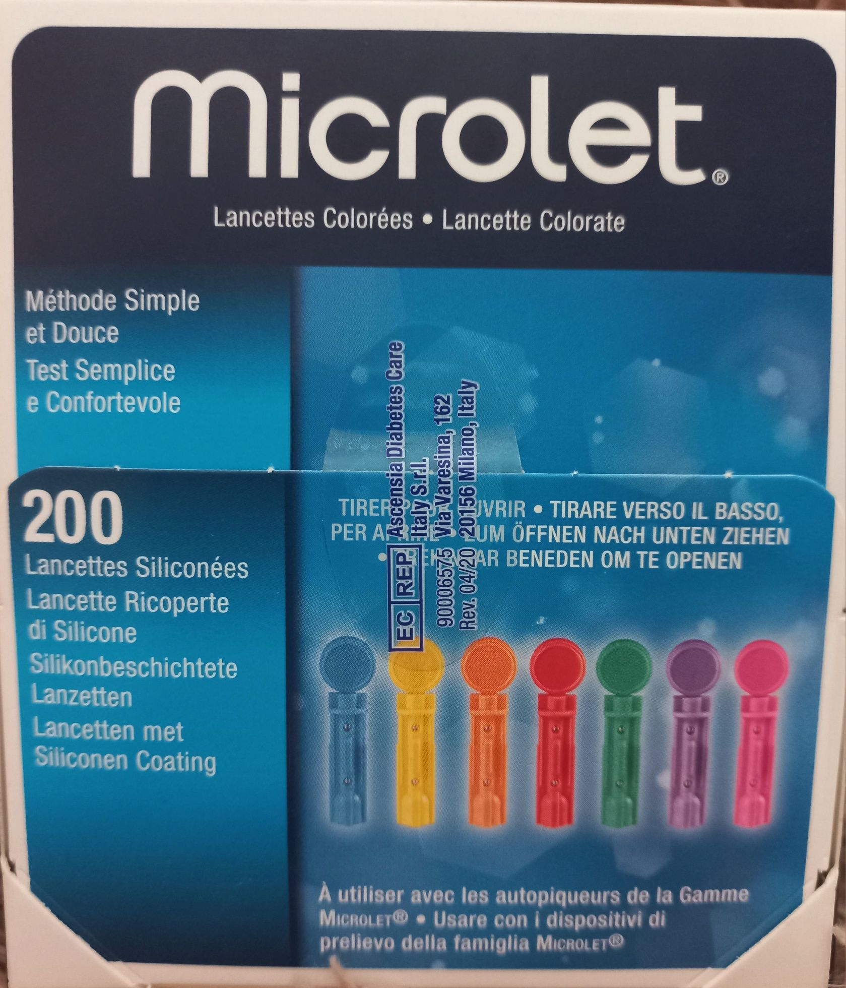 Ланцеты Microlet 200шт