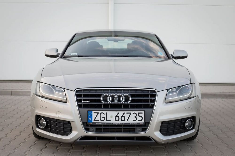 Audi A5 Coupé POLSKI Salon, DRUGI Właściciel, Serwis ASO, Pełna HISTORIA
