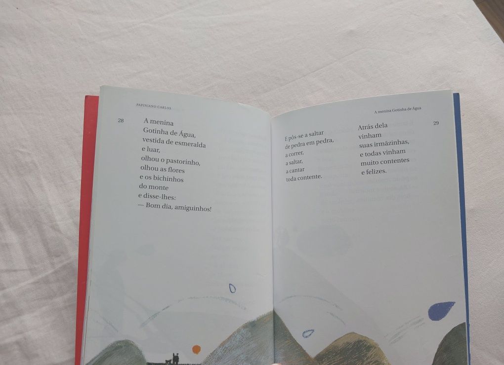 A menina gotinha de água