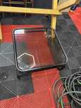 Mesa vintage ferro e vidro