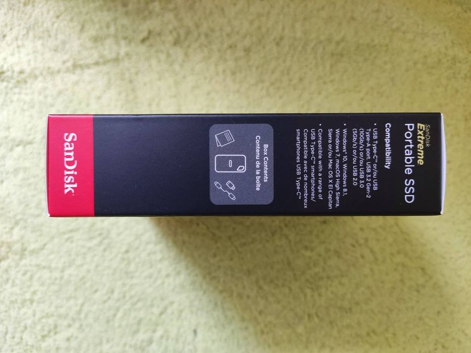 Dysk SanDisk Extreme portale SSD 2 tb