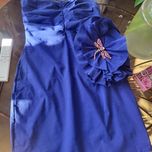 Sukienka Zara mini kobaltowa