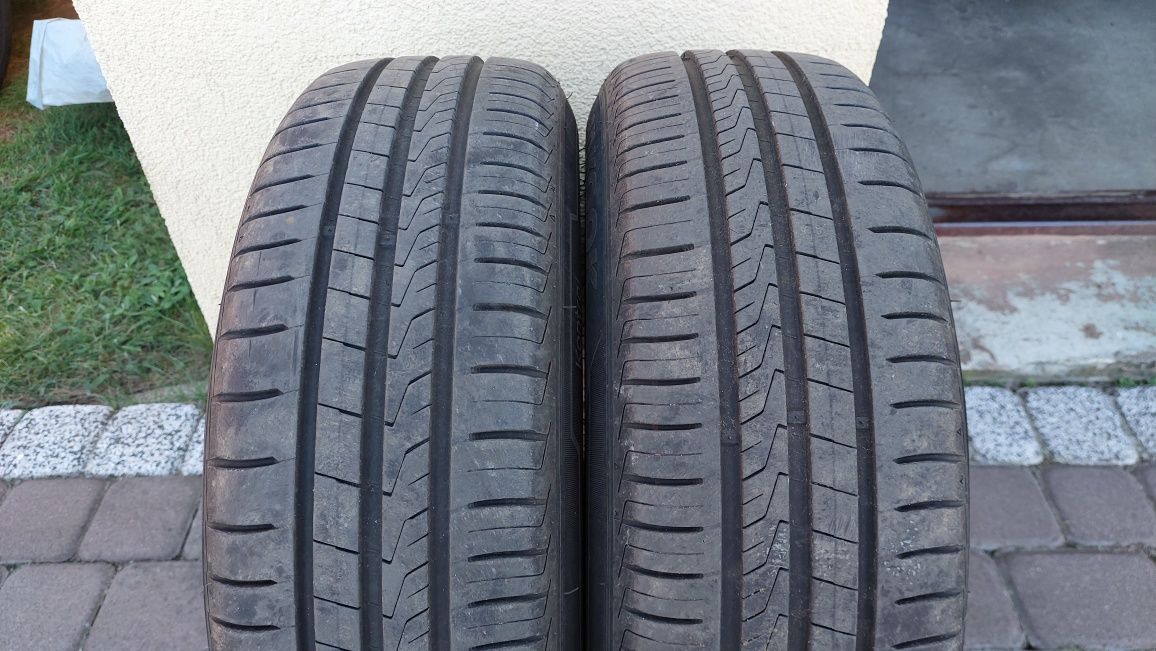 Dwie opony letnie Hankook Kinergy Eco2 z felgami