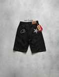 Джинсовые шорты Corteiz C-Star Denim Кортез Шорти