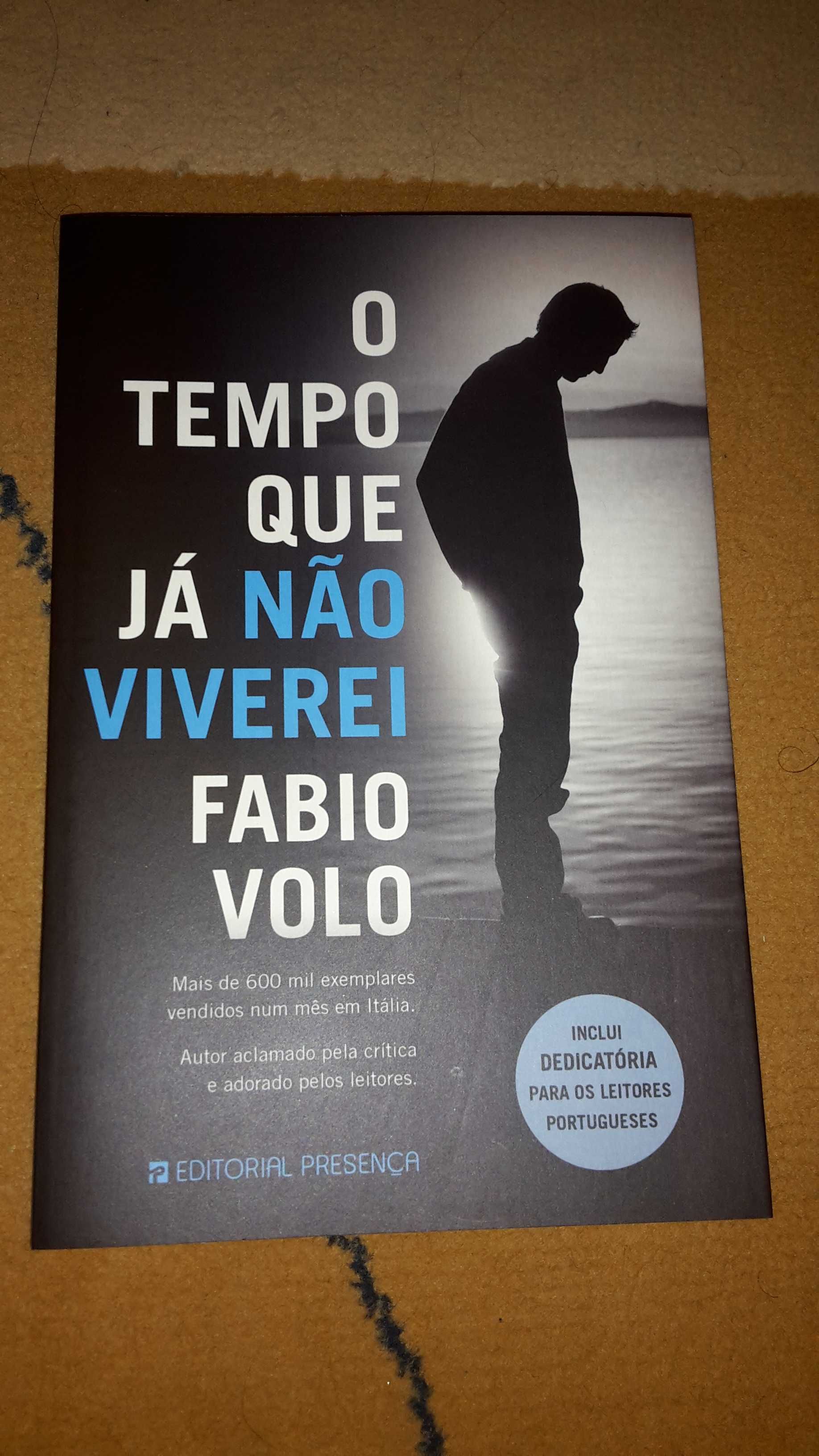 Livro: "O Tempo que já não viverei" de Fabio Volo