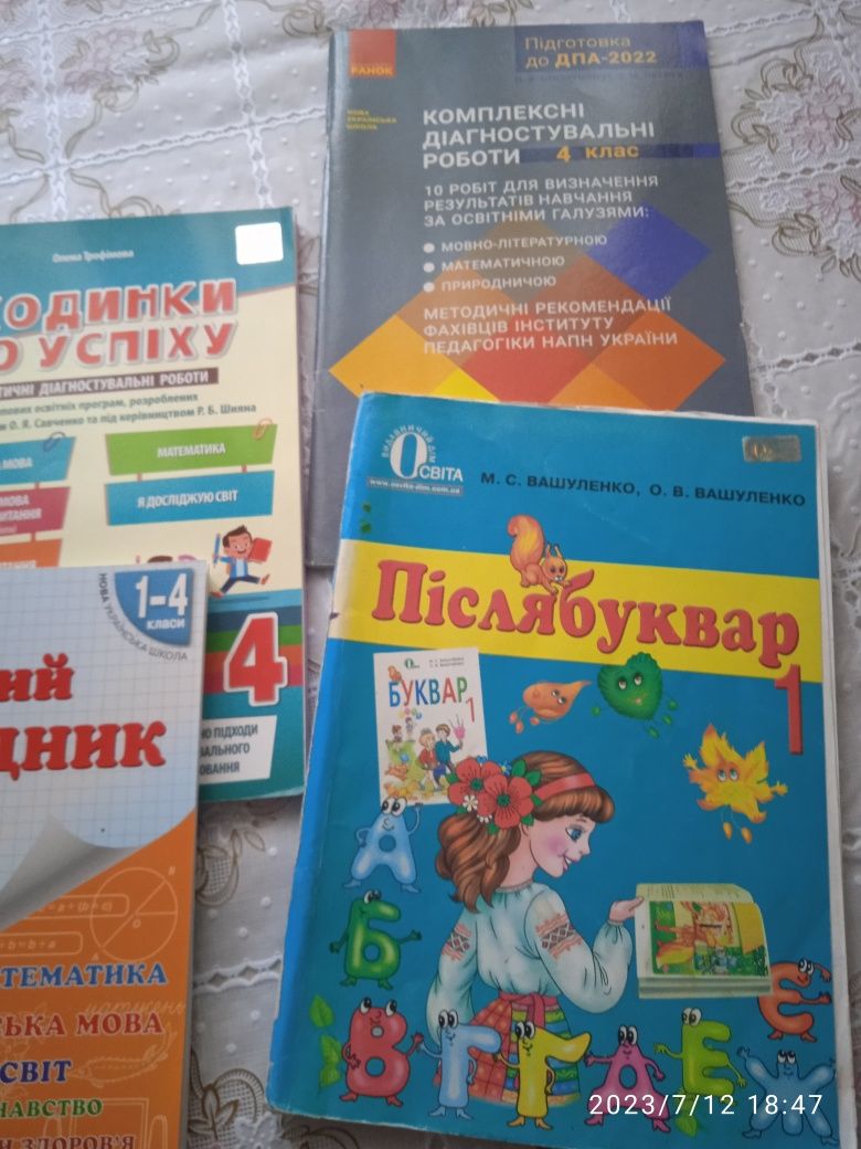 Підручники для 1-4класів