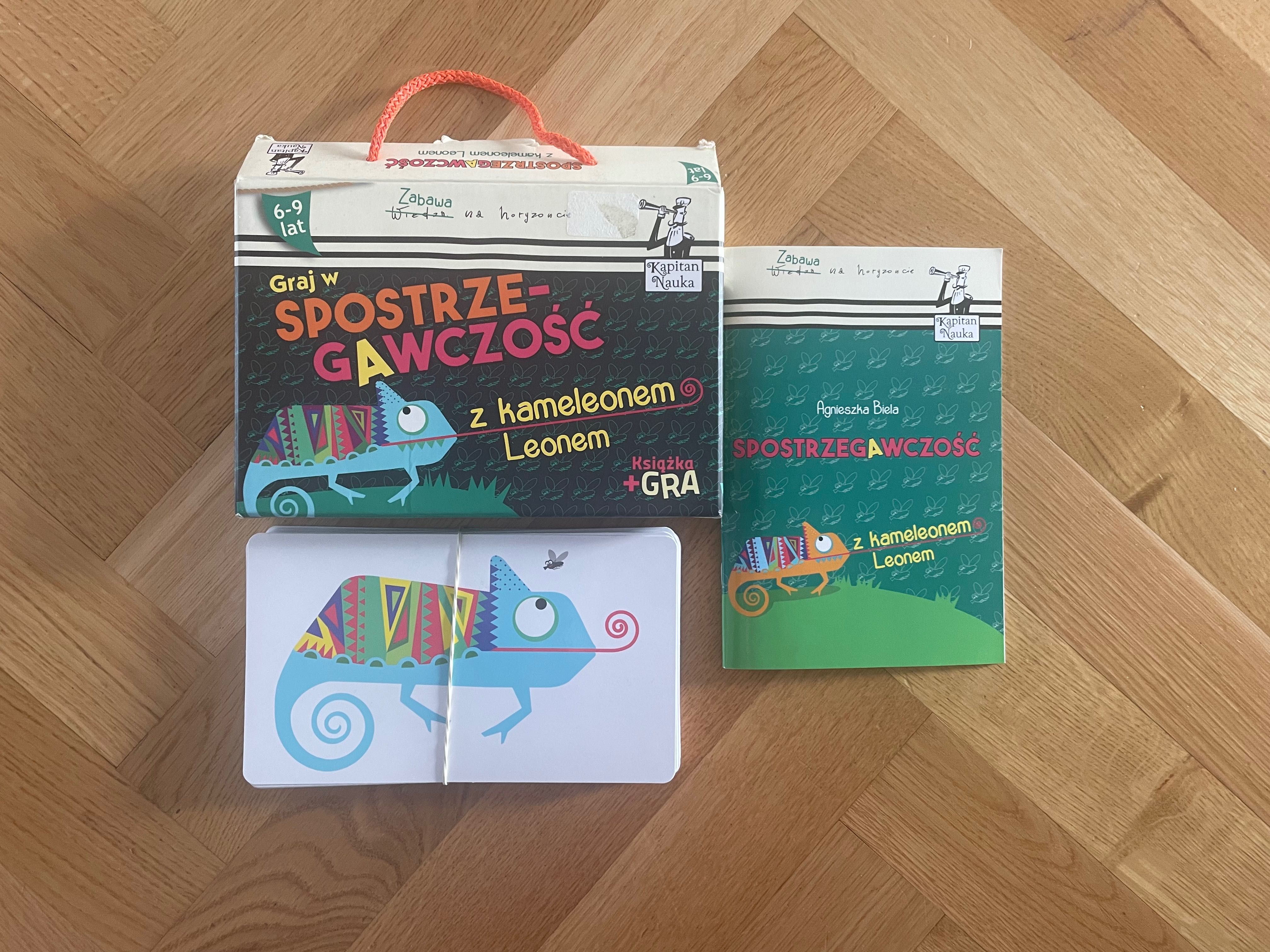 Kapitan Nauka Graj w Spostrzegawczość z Kameleonem Leonem