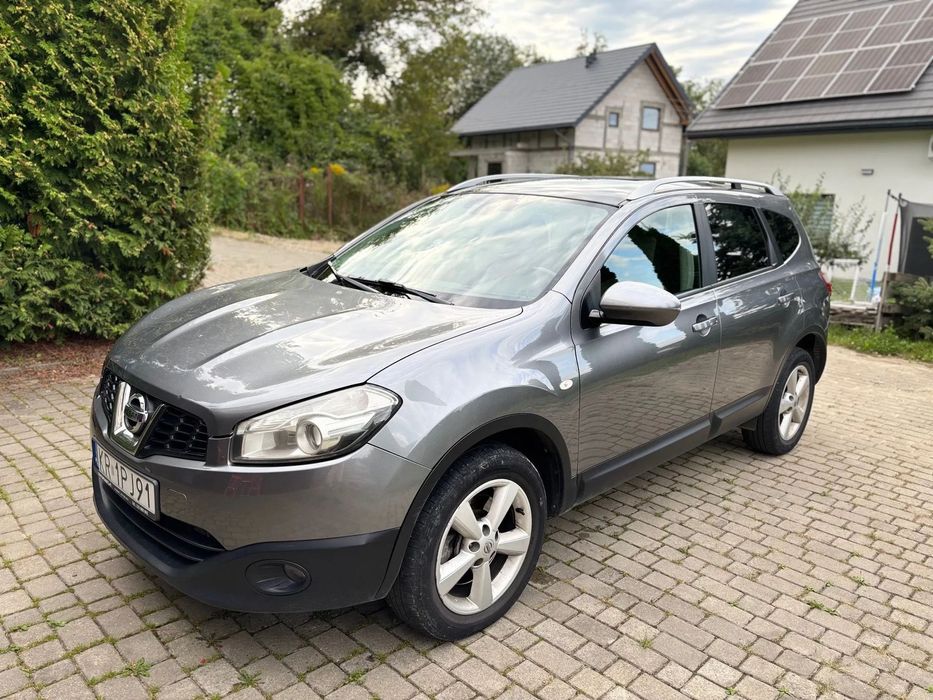 Nissan Qashqai+2 z polskiego salonu, bezwypadkowy, napęd 4x4, 7 miejsc, diesel 130 KM