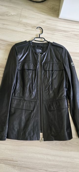 Śliczna damska skórzana kurtka marki Ochnik,  polecam