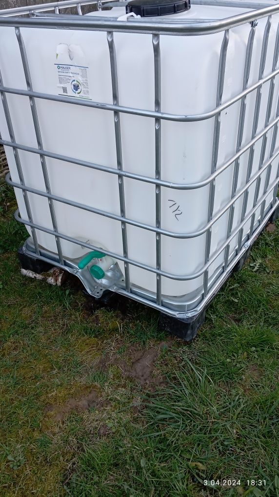 Zbiornik mauzer 1000 pojemnik
