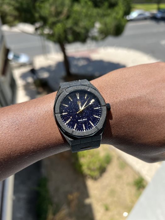 Relogio Paul Rich Frosted Star Dust Preto 42mm