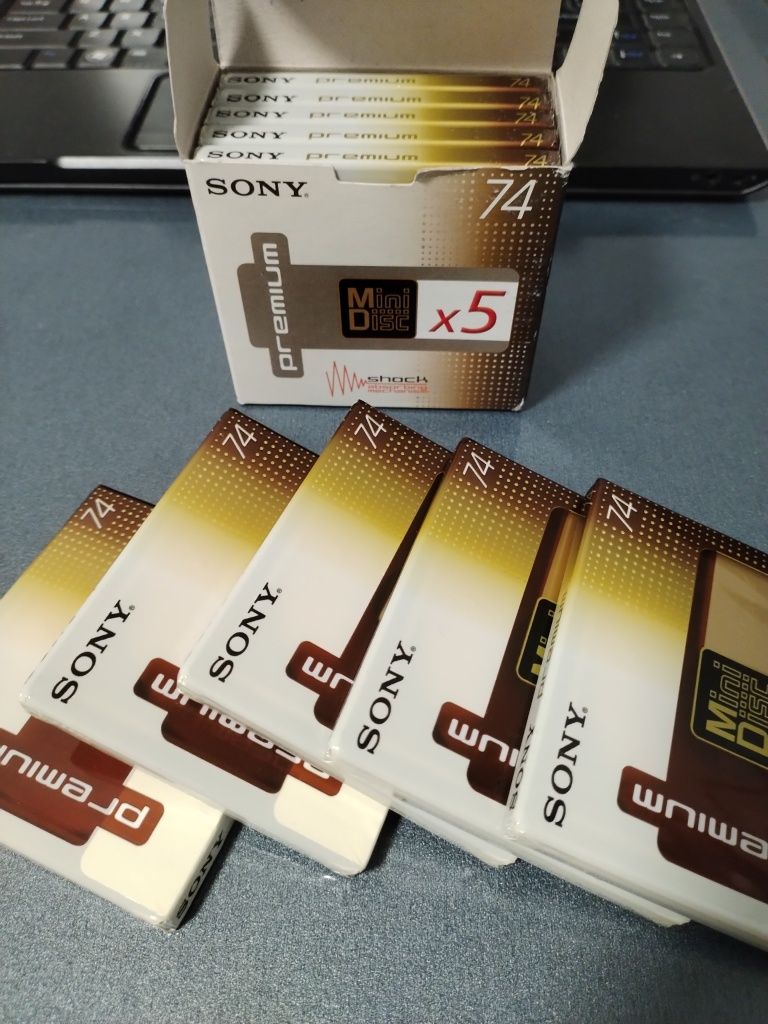 Минидиски Sony Premium 74 - 5 шт