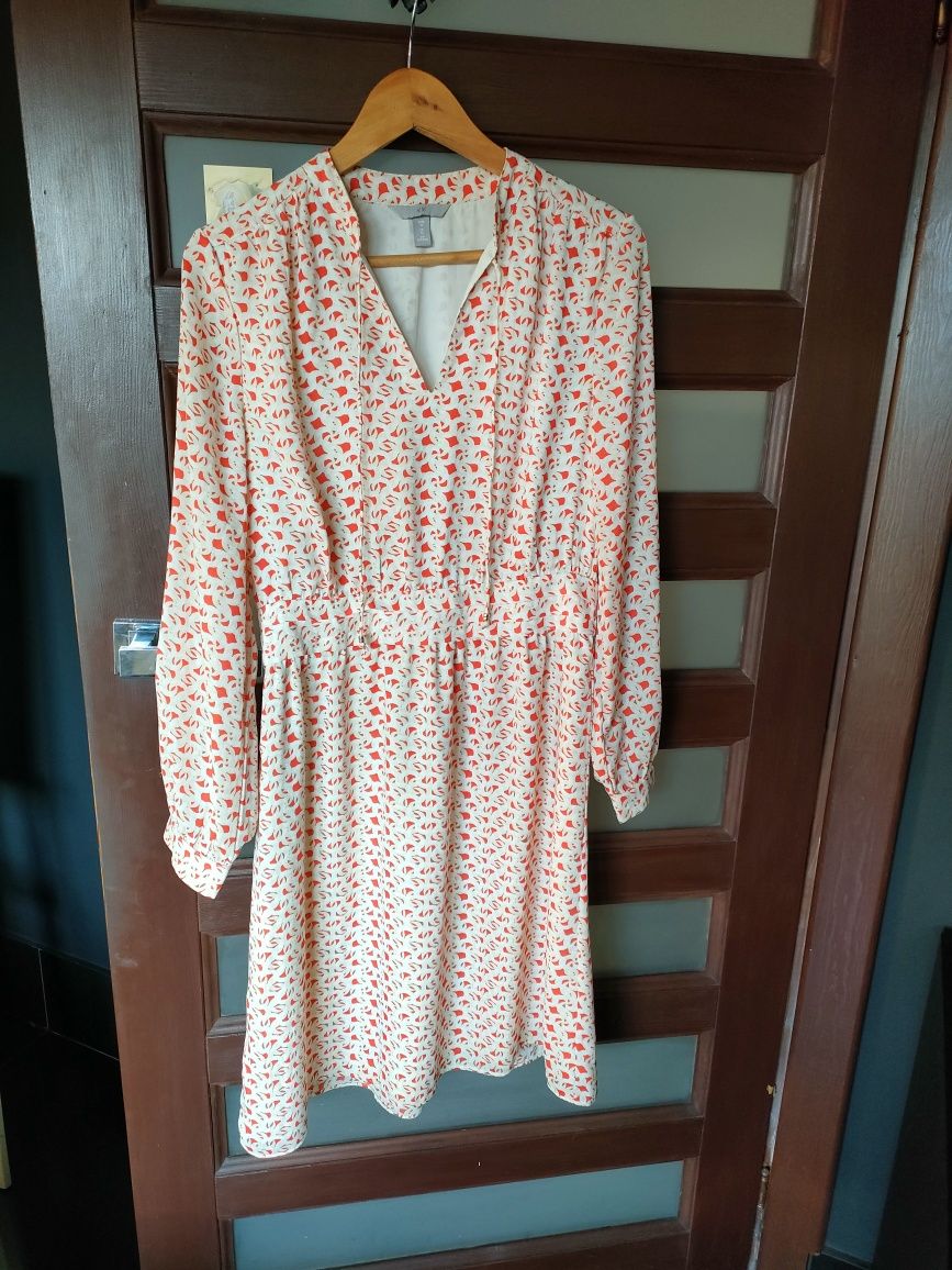 Sukienka midi rozmiar L 40 H&M