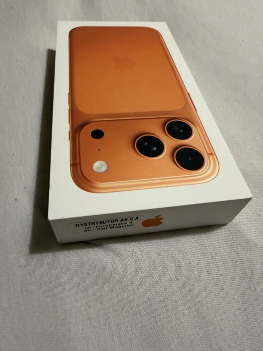 Iphone 17 pro orange tylko odbiór własny Wilanów