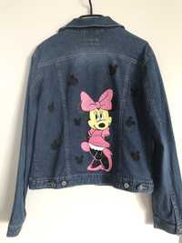 Kurtka Mickie Mouse, Minnie mouse, jeansowa M L