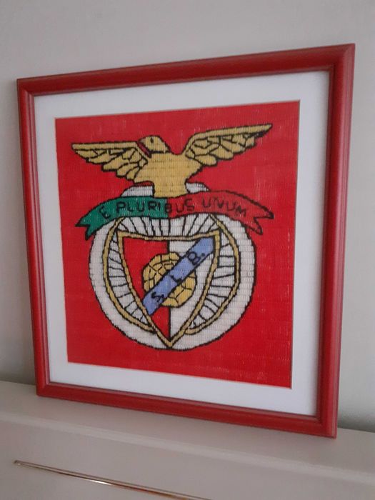 Quadro em arraiolos Benfica