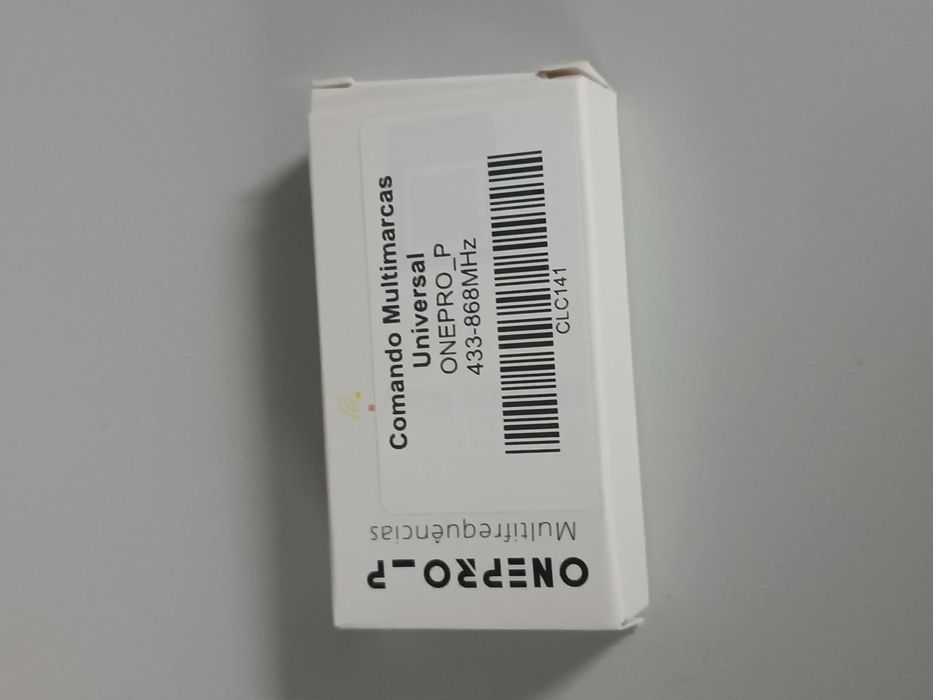 [NOVO] Comando rolling-code OnePro 433/868Mhz