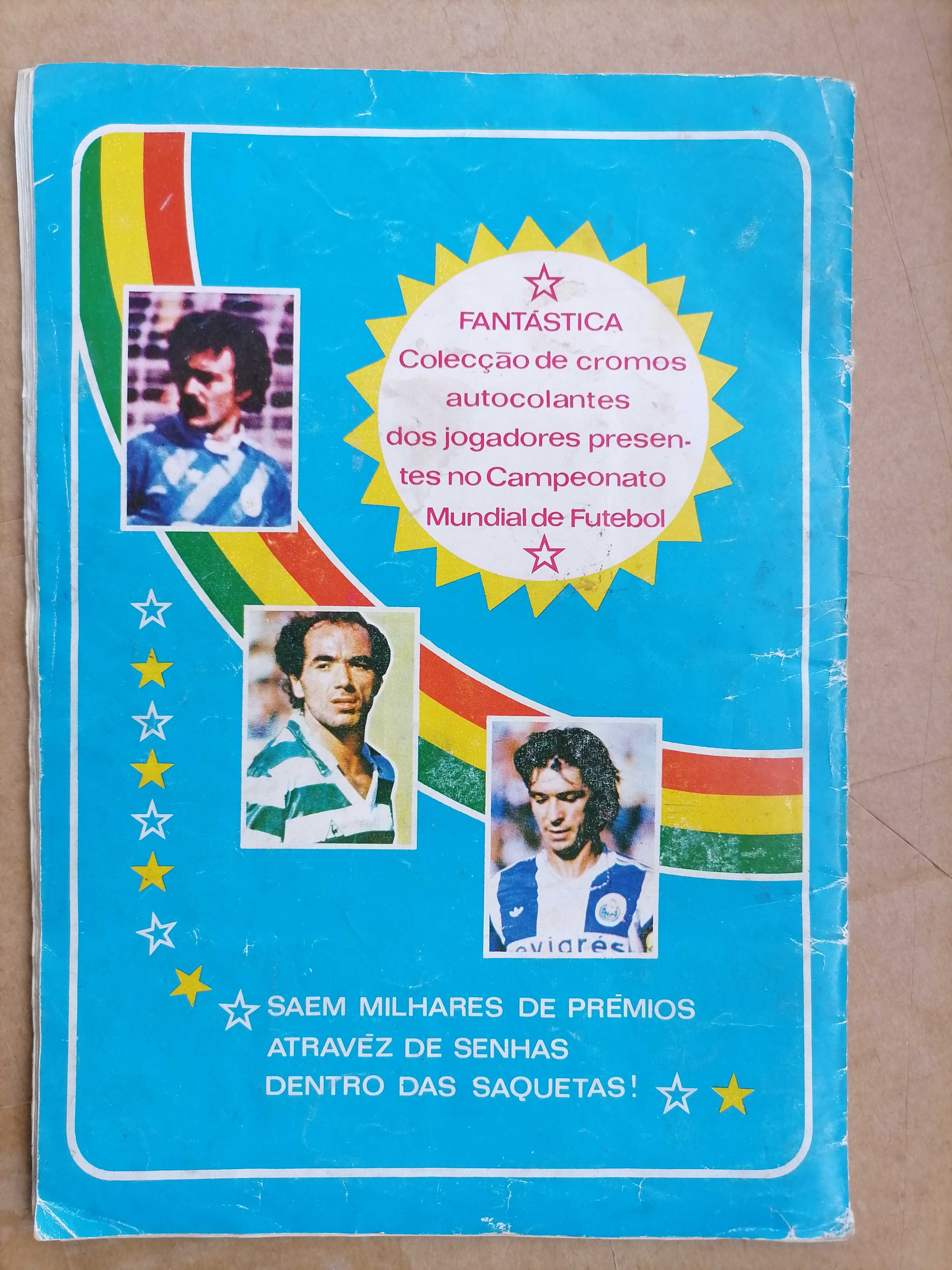 Caderneta Cromos MÉXICO 86 c/Cromo Maradona Edição Manil