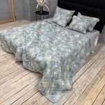 Покривало стьобане 220x240 із подушками  Сатинове літнє покривало євро