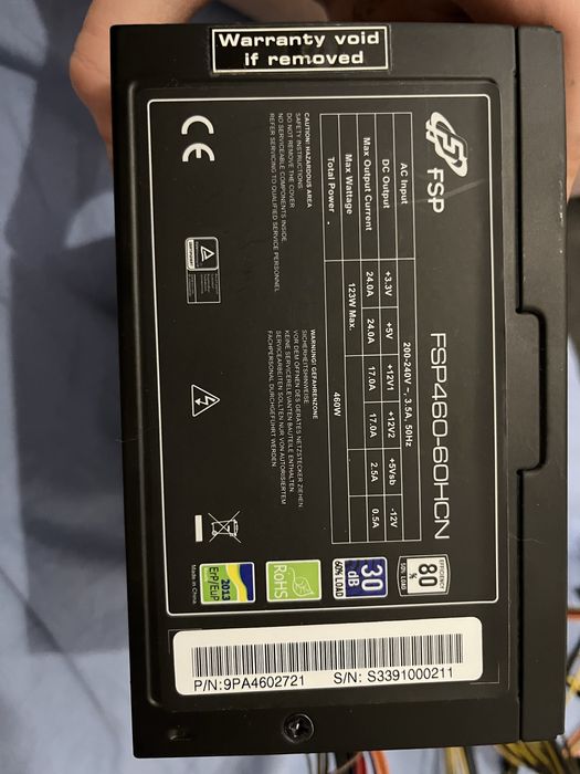 zasilacz FSP460-60HCN 460W