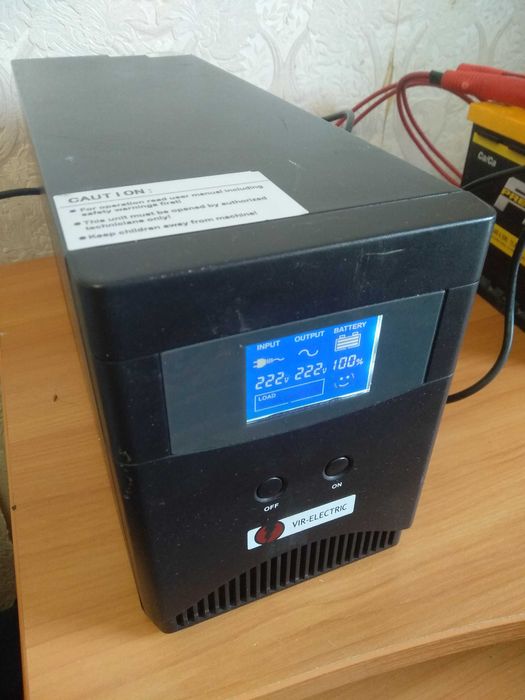 Бесперебойник UPS VIR-ELECTRIC NB-T102 LCD 1500VA чистый синус