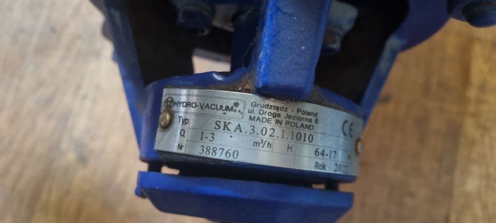 Pompa hydroforowa Grudziądz SKA 3.02