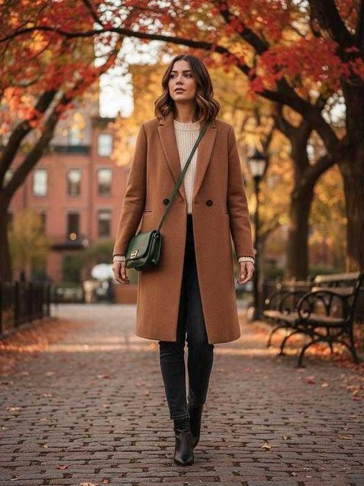 Стильне вовняне пальто Zara