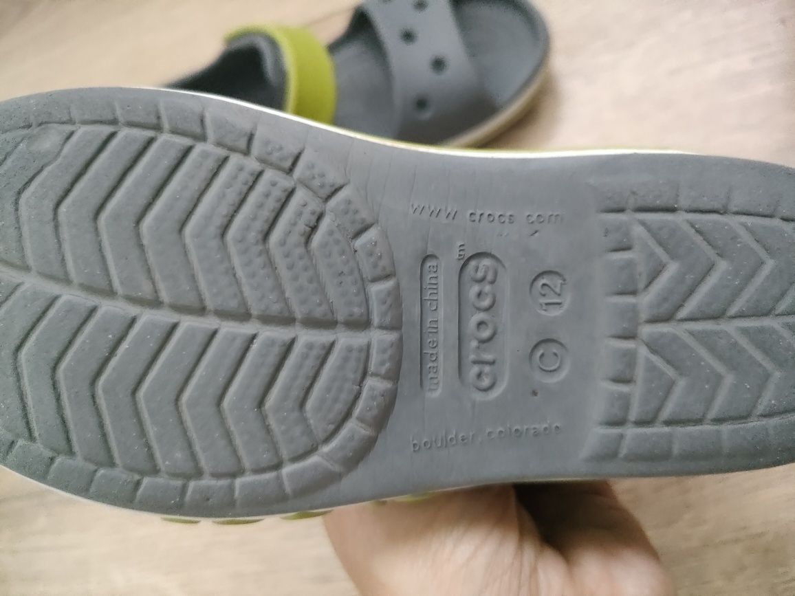 Sandałki chłopięce crocs c12