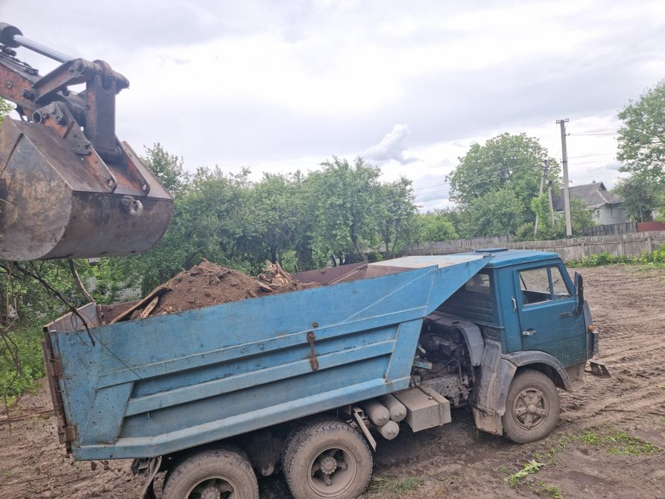 Вивіз сміття, гілок, листя швидко дешево камаз зіл газель