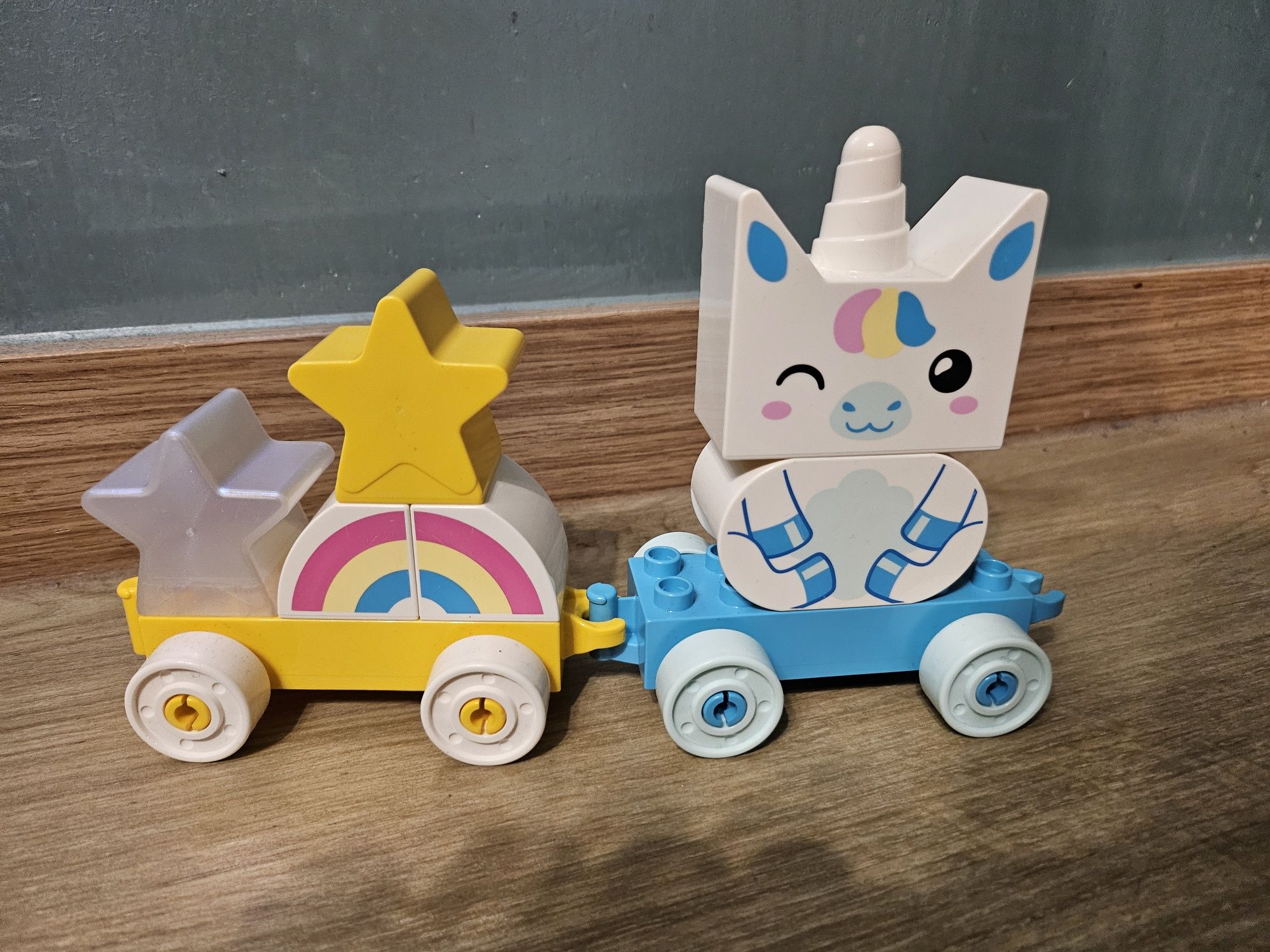 Klocki lego duplo Jednorożec