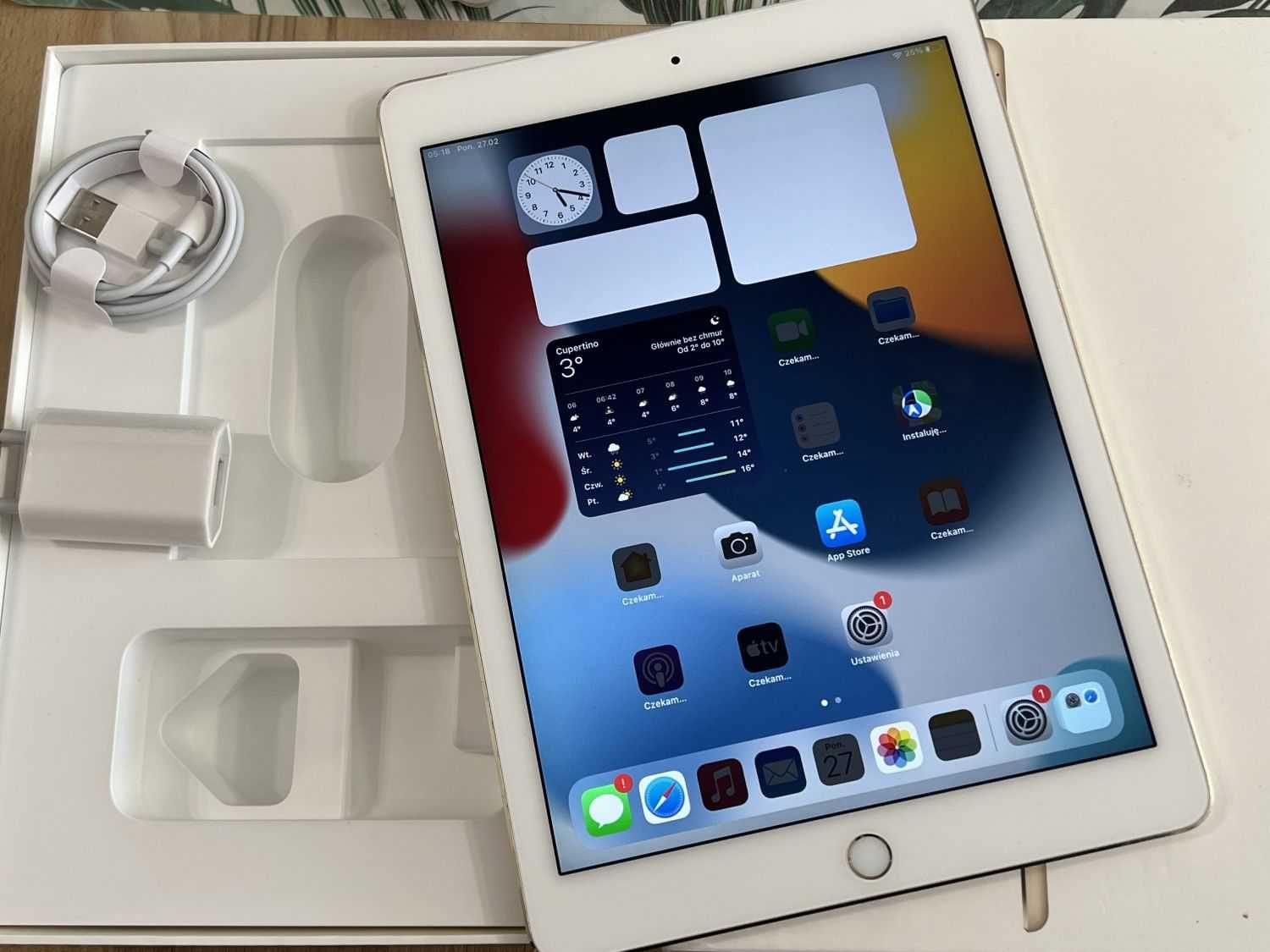 Tablet Apple iPad Air 2 16GB WIFI+ Cellular LTE GOLD Złoty FAKTURA 23%