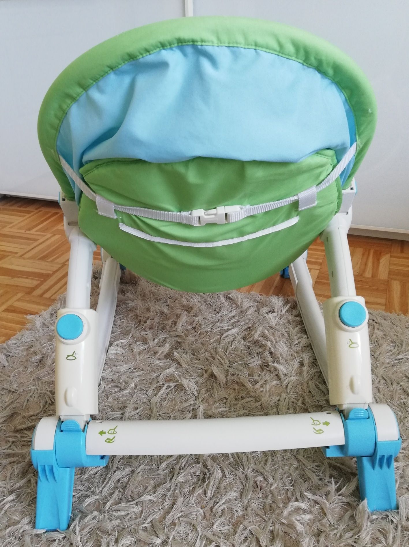 Leżaczek bujaczek Fisher Price X6144 + oryginalne pudełko