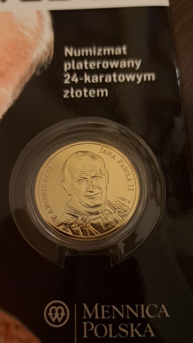Pamiątka kanonizacji Jan Paweł II