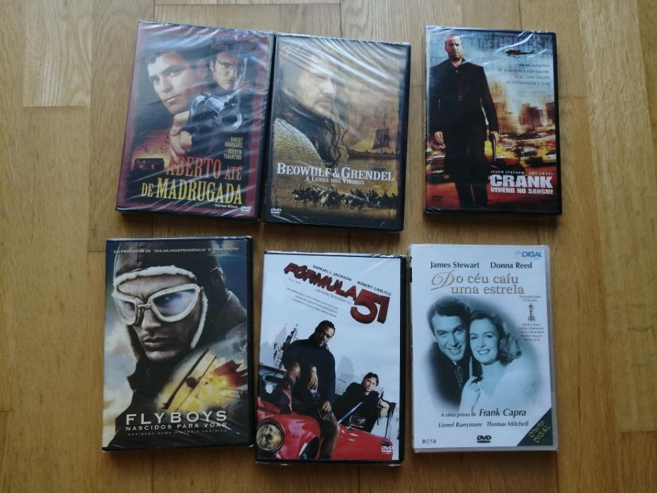 16 DVDs - Filmes conceituados - Novos - Embalados!
