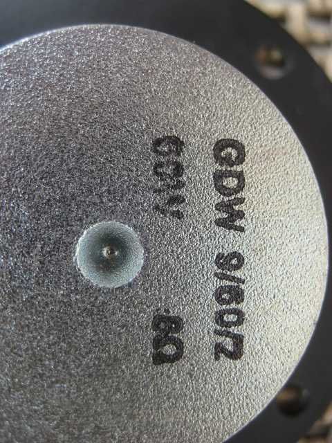 Tonsil głośnik głośniki GDWT 9/40/5 GDW 9/60/2 GDWK 9/80 13szt.=1 cena