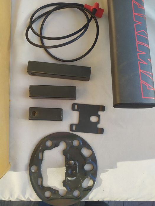 Suporte bicicletas para pneu suplente