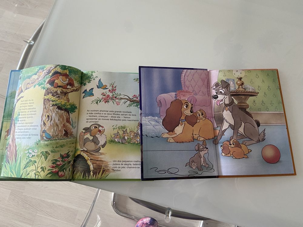 Livros Disney novos 3 euros os 2