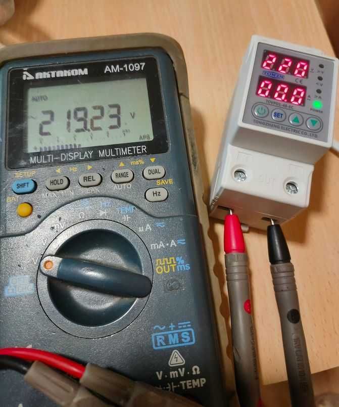 Реле напряжения Реле напруги TOMZN 40А