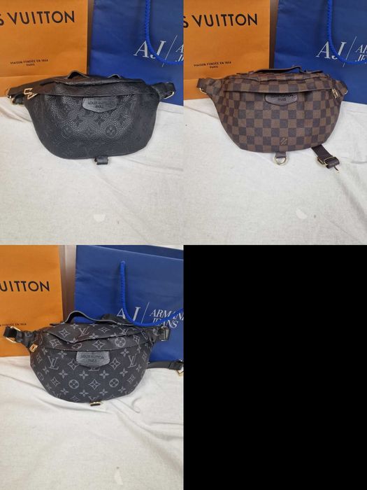 Listonoszka nerka Louis Vuitton wytłaczana nowość premium