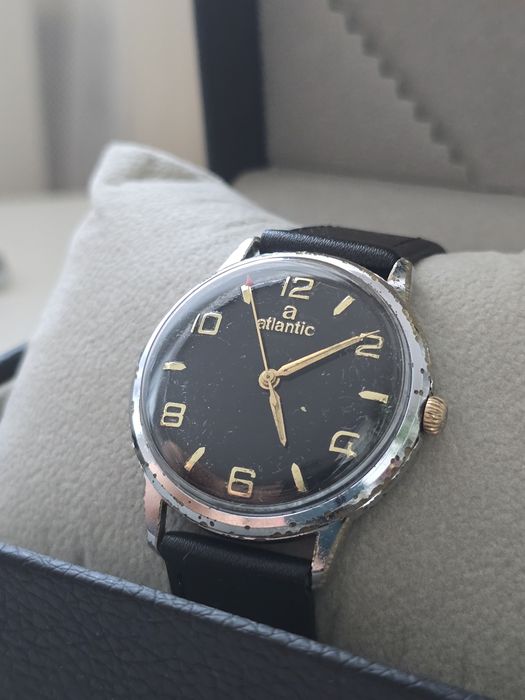 Zegarek Atlantic Worldmaster Super 21 Jewels Mechaniczny Swiss