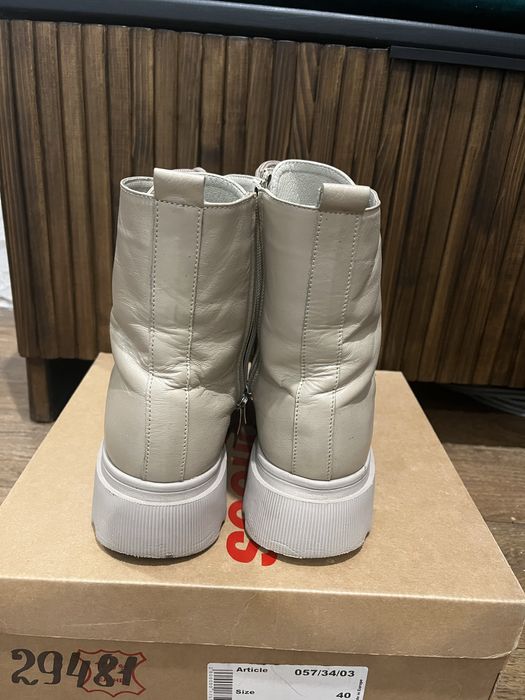 Шкіряні зимові черевики