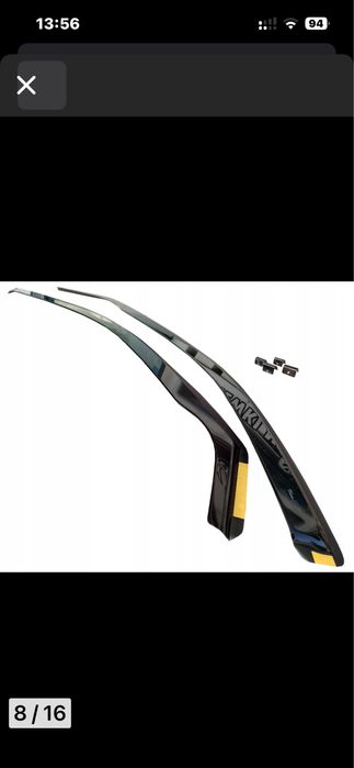 Owiewki HEKO drzwi przednich opel corsa d/e 06/19