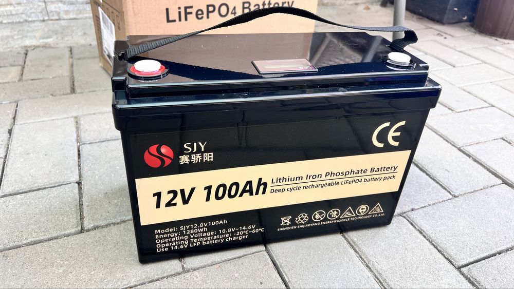 Акумулятор Lifepo4 100 Ah 12V