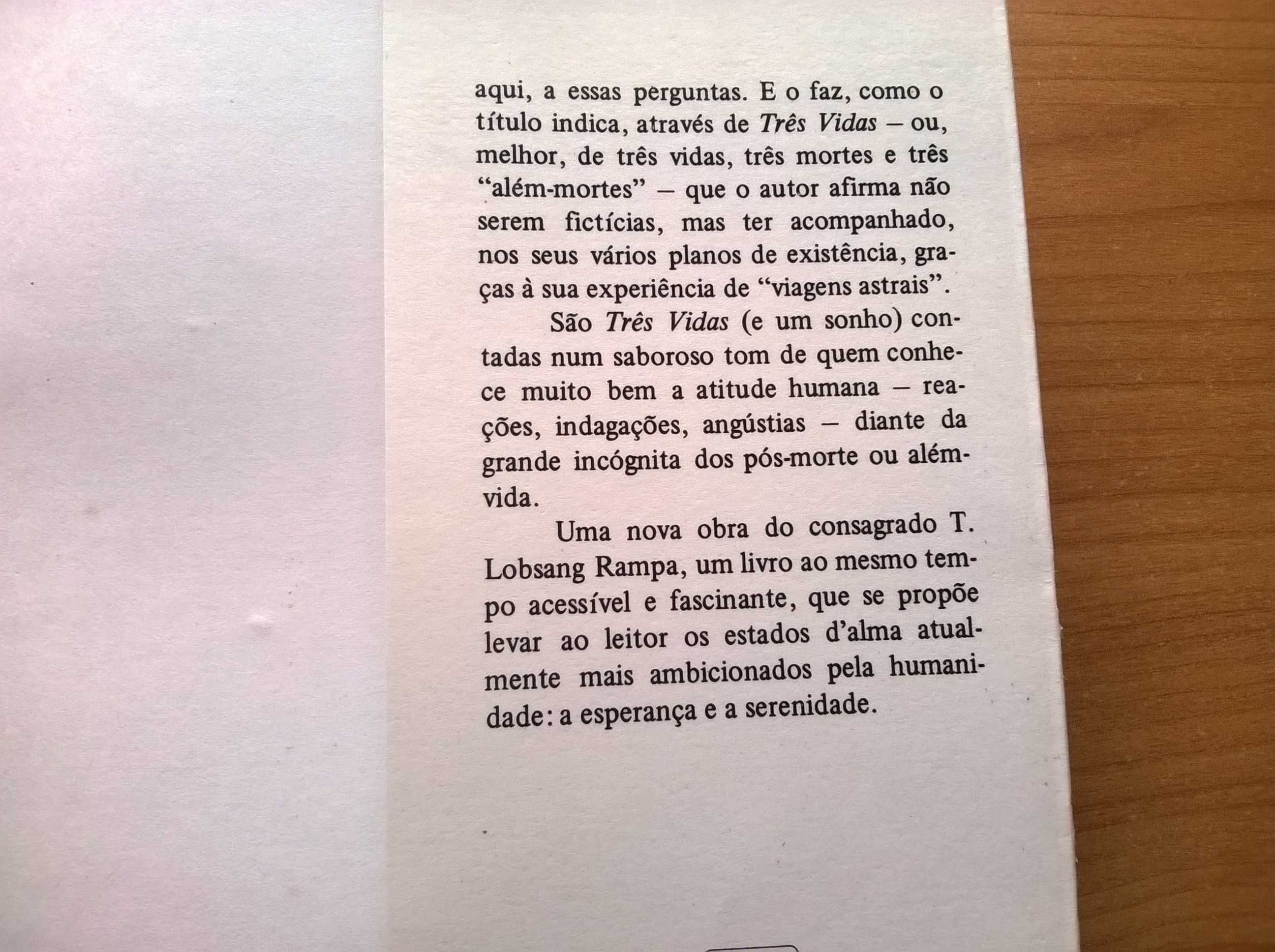 Três Vidas - Lobsang Rampa